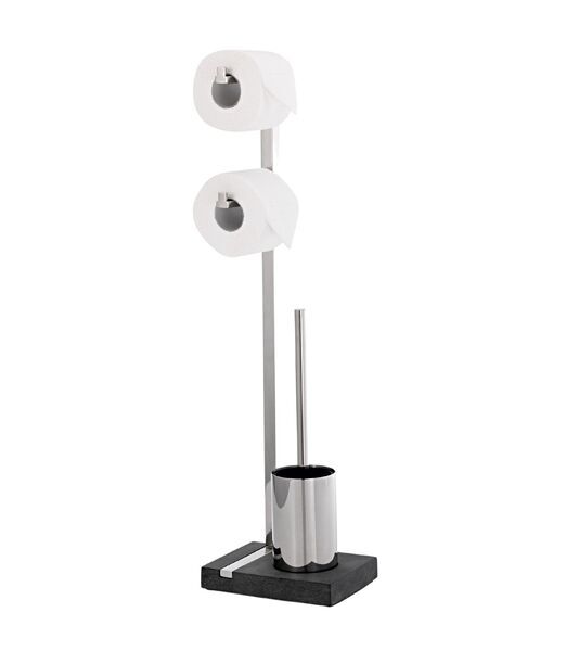 Menoto Toilet Butler Polished Metal 68663 | metallic colours, image 1 of 3