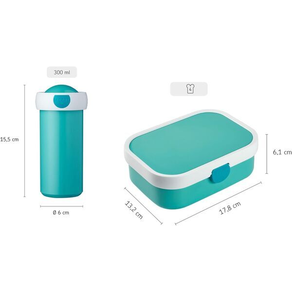 Mepal Campus Little Dutch Lunch-Set pour Kinder | bleu 3