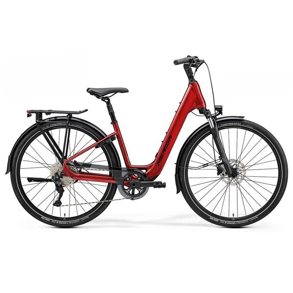 Merida eSPRESSO Urban 300 EQ (2022) | Low Entry | red | 48 cm | M | < 500 km 1