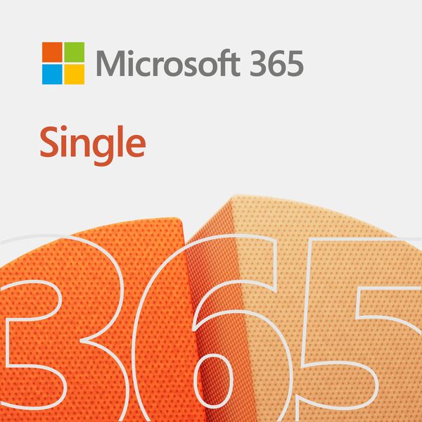 Microsoft Office 365 Single | 1 ano de Microsoft Premium | 1 pessoa - até 5 dispositivos em simultâneo