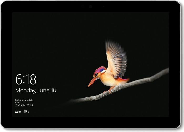 Microsoft Surface Go | 10" | 8 GB | 128 GB SSD | Surface Dock | zilver | Win 10 S