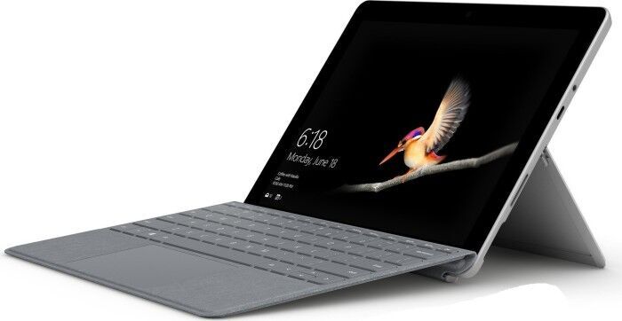 Microsoft Surface Go | 10" | 4 GB | 64 GB eMMC | yhteensopiva Stylus | hopea | Win 10 S | UK