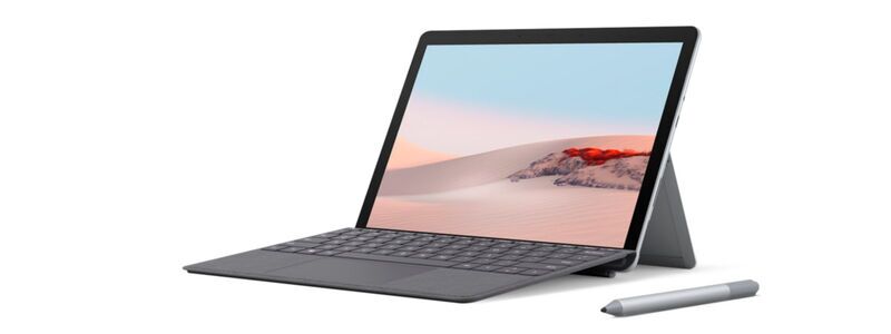 Microsoft Surface Go 2 (2020) | 4425Y | 10.5" | 4 GB | 64 GB eMMC | stilo compatibile | Surface Dock | Win 10 S | UK