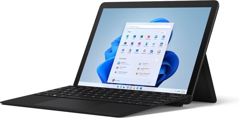 Microsoft Surface Go 3 (2021) | 6500Y | 10.5" | 4 GB | 64 GB eMMC | 4G | Kompatibilný stylus | Matná čierna | Win 11 S | UK, image 1 of 2
