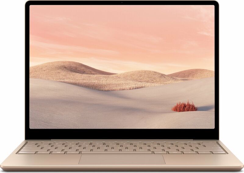Microsoft Surface Laptop Go | i5-1035G1 | 12.4" | 8 GB | 128 GB SSD | 1536 x 1024 | pietra arenaria | Touch | Win 11 Home | DE, image 1 of 3