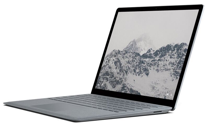 Microsoft Surface Laptop | i5-7200U | 13.5" | 4 GB | 128 GB SSD | 2256 x 1504 | grau | kompatibler Stylus | Win 10 Home | US