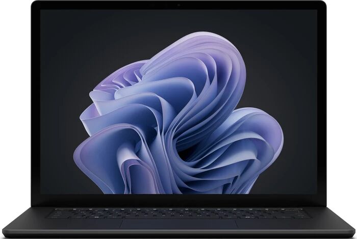 Microsoft Surface Laptop 6 | Core Ultra 5 135H | 13.5" | 16 GB | 256 GB SSD | svart | Touch | Bakgrundsbelyst tangentbord | Win 11 Pro | DE, image 1 of 4