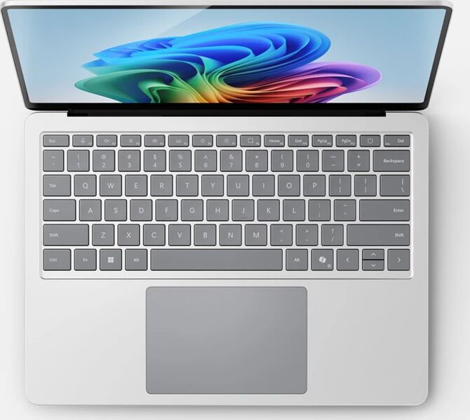 Microsoft Surface Laptop 7 | Snapdragon X Plus | 13.8" | 16 GB | 512 GB SSD | Touch | Backlit keyboard | Platinum | Win 11 Pro | ES, image 2 of 4