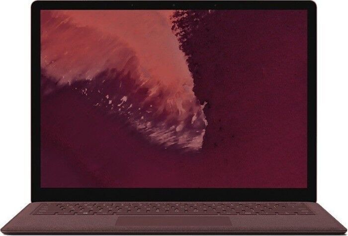 Microsoft Surface Laptop 2 | i7-8650U | 13.5" | 16 GB | 512 GB SSD | rød | Tastaturbelysning | Touch | Webcam | Win 10 Home | ND