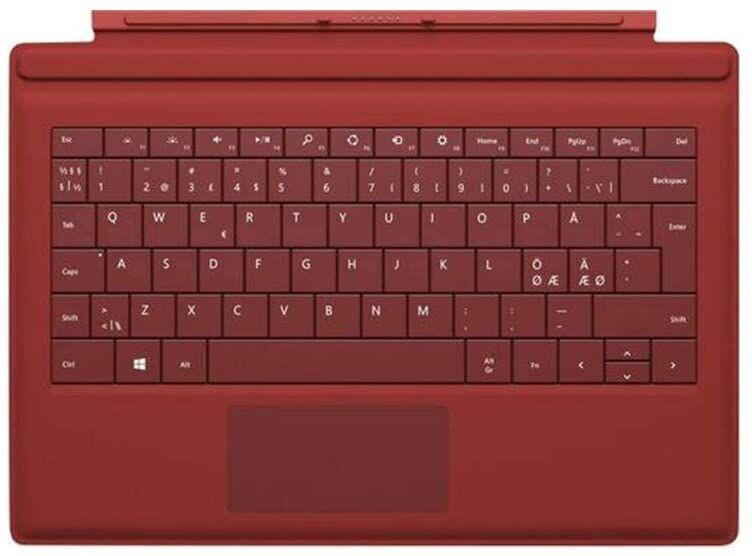 Microsoft Surface Pro Type Cover | rosso | ND