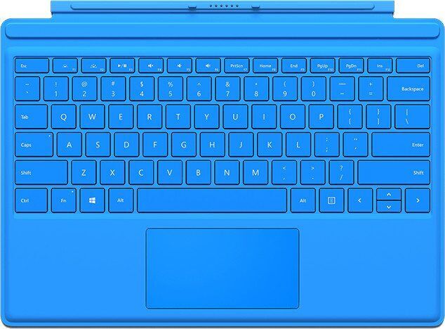 Microsoft Surface Pro Type Cover | blå | DE
