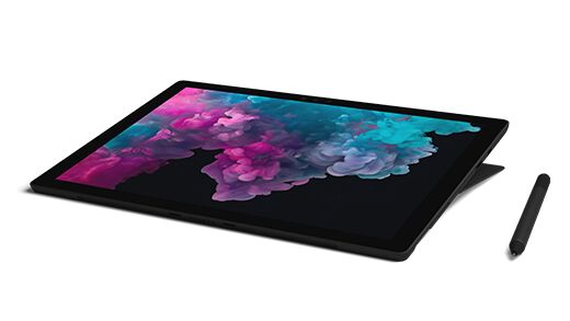 Microsoft Surface Pro 6 (2018) | i5-8350U | 12.3" | 8 GB | 256 GB SSD | Stylus compatível | Win 10 Pro | preto | Surface Dock