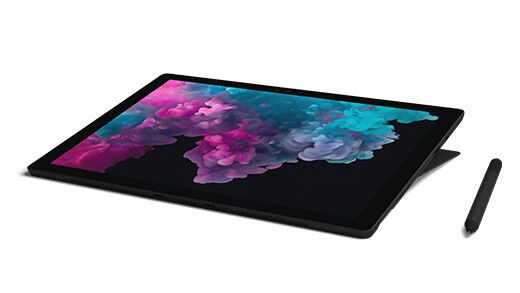 Microsoft Surface Pro 6 (2018) | i5-8350U | 12.3" | 8 GB | 256 GB SSD | stilo compatibile | Win 10 Pro | nero | Surface Dock | ES 1