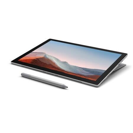 Microsoft Surface Pro 7 (2019) | i5-1035G4 | 12.3" | 16 GB | 256 GB SSD | yhteensopiva Stylus | Win 10 Pro | platina