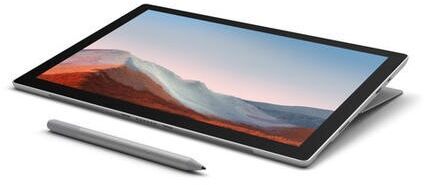 Like New: Microsoft Surface Pro 7 (2019) | i5-1035G4 | 12.3" | 8 GB | 128 GB SSD | compatible stylus | Win 10 Home | Platin | Surface Dock
