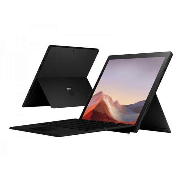 Microsoft Surface Pro 7 (2019) | i7-1065G7 | 12.3" | 16 GB | 512 GB SSD | kompatibler Stylus | Win 11 Pro | schwarz | IT 1