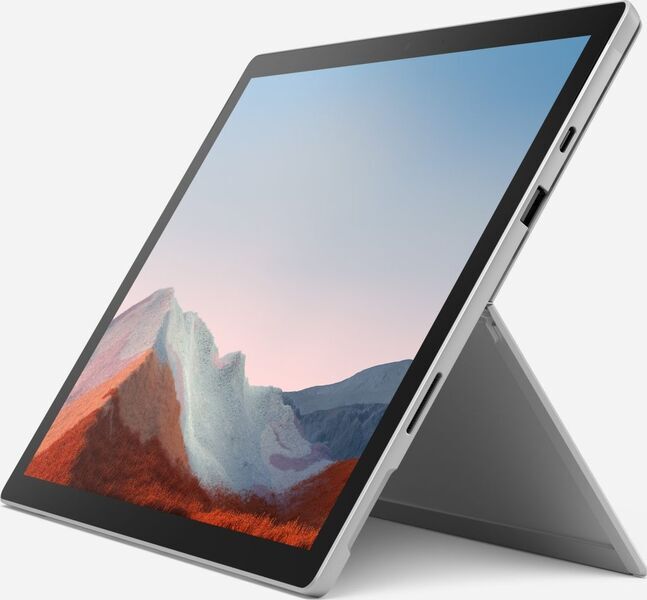 Microsoft Surface Pro 7 Plus | i5-1135G7 | 12.3" | 8 GB | SSD de 256 GB | Lápiz óptico compatible | Win 11 Pro | Platino | UK 1