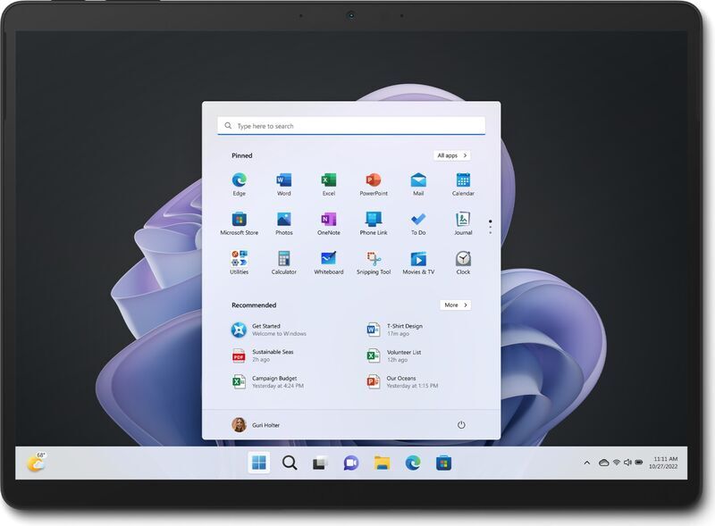 Microsoft Surface Pro 9 (2022) | i5-1235U | 13" | 16 GB | 256 GB SSD | Win 11 Home | graphite 2