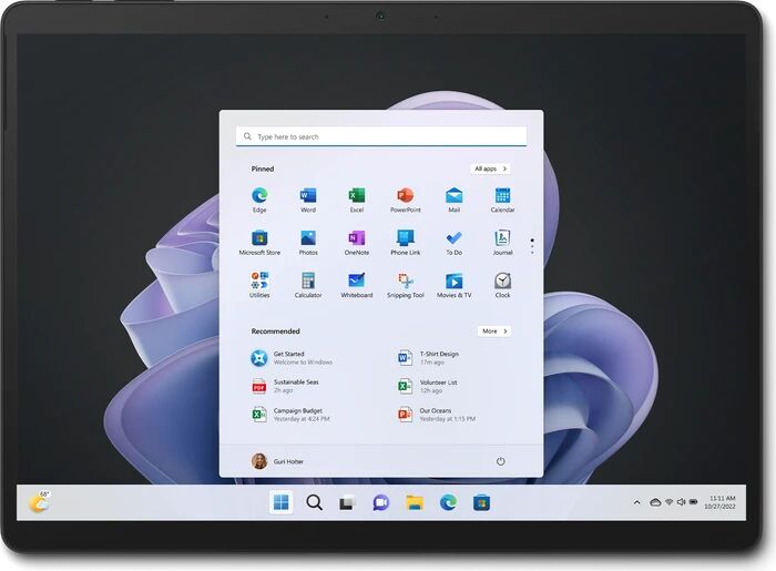 Microsoft Surface Pro 9 (2022) | i7-1265U | 13" | 16 GB | 512 GB SSD | Win 11 Pro | grafiet | US, image 2 of 4