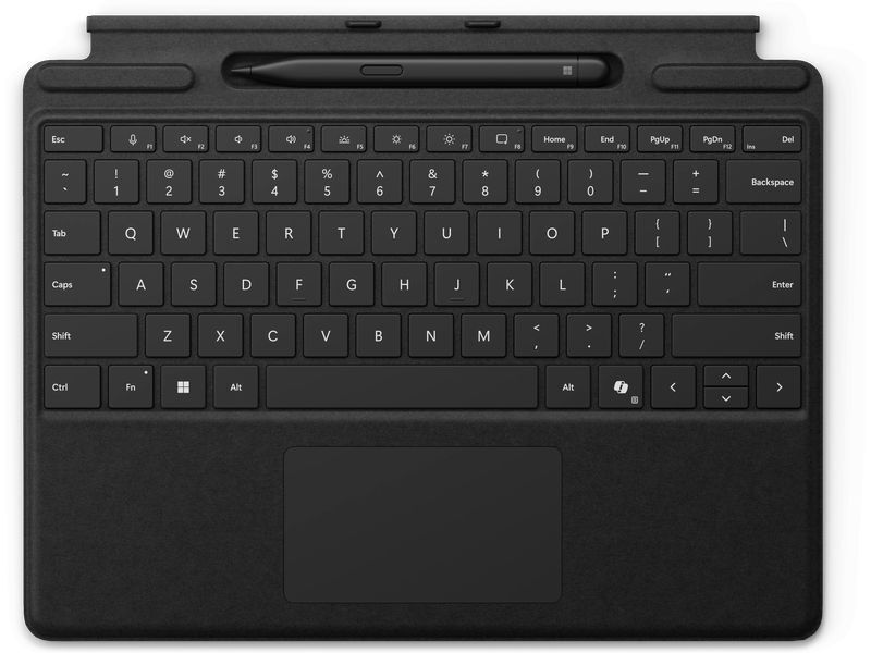 Microsoft Surface Pro Keyboard 2024 | black | Slim Pen 2 | CH 1