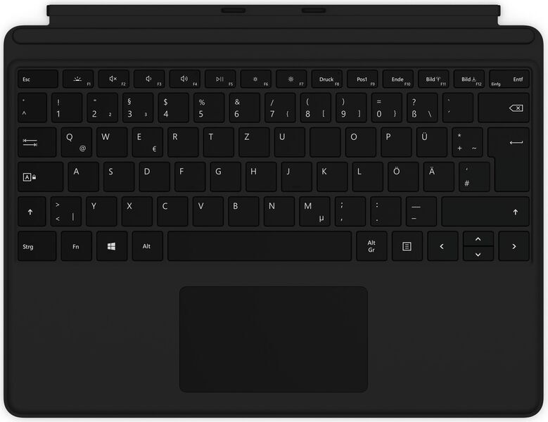 Microsoft Surface Pro X Signature Keyboard | Surface Slim Pen | zwart | DE