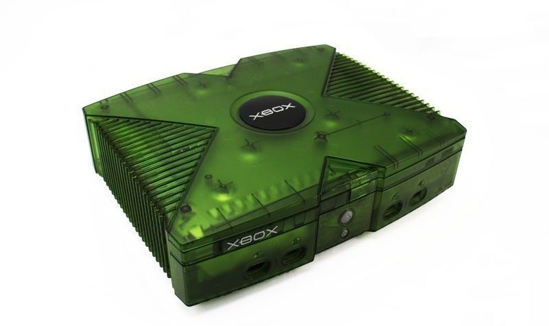 Microsoft Xbox | gennemsigtig/grøn 1