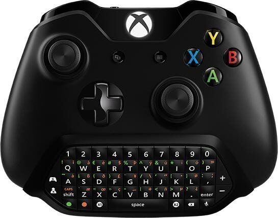 Microsoft Xbox One Chatpad | black 4