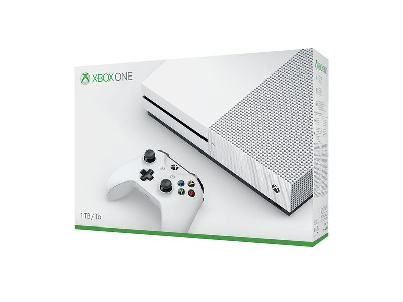 Microsoft Xbox One S | Normal Edition | 1 TB | 2 Controller | white 2