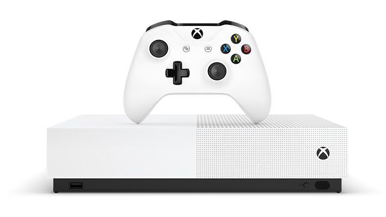 Microsoft Xbox One S All-Digital Edition | 500 GB | Controller | vit