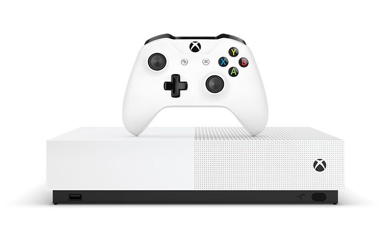 Microsoft Xbox One S All-Digital-editie | 1 TB | Controller | Wit
