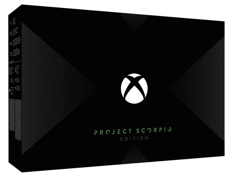 Microsoft Xbox One X | 1 TB | Project Scorpio Edition | black