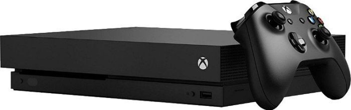 Microsoft Xbox One X | 500 GB | Controller | svart