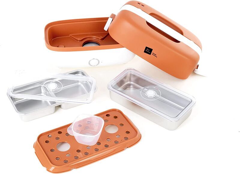 Miji Cookingbox One Mini vaporizador móvel | laranja/branco 4