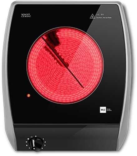 Som Ny: Miji Gala EI 2000 Keramisk kokplatta | svart/grå