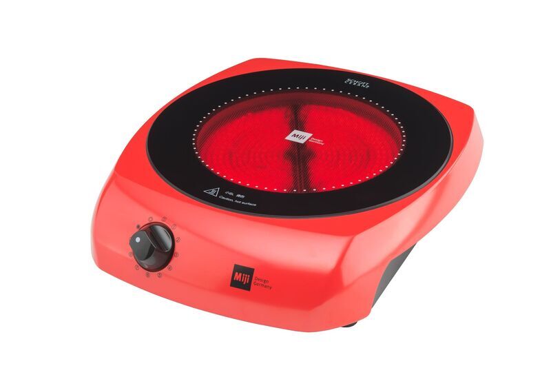 Miji Gala EI 900 Ceramic hotplate | red 4