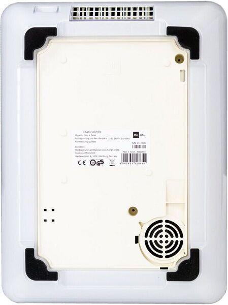 Miji Star 3 ECO Induction hotplate | Hyaline White 3