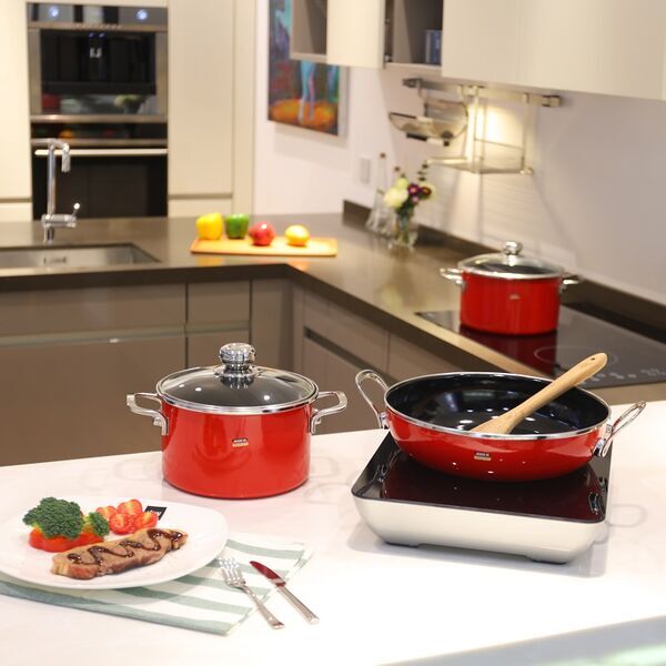 Miji Star 3 ECO Induction hotplate | Hyaline White 4