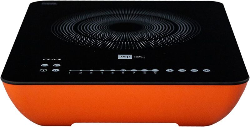 Miji Star 3 ECO Trend Induction hotplate | Sundown Orange 2