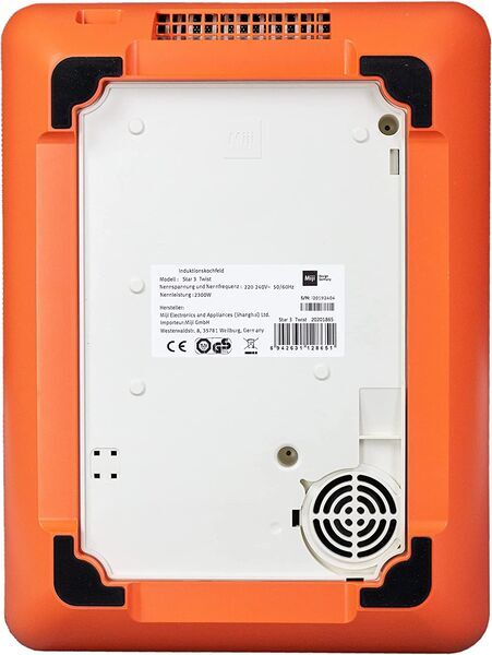 Miji Star 3 ECO Trend Induction hotplate | Sundown Orange 3