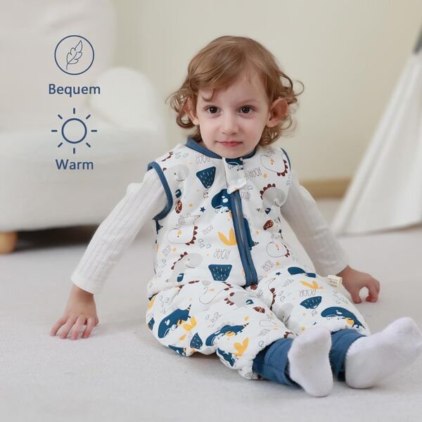 Mikafen Winterschlafsack mit Füßen | multicolored 2