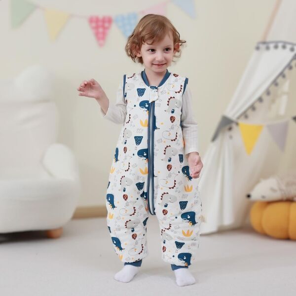 Mikafen Winterschlafsack mit Füßen | multicolored 3