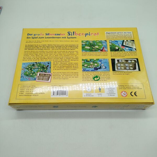 Mildenberger Verlag Silbenpirat Brettspiele | mehrfarbig, image 1 of 1