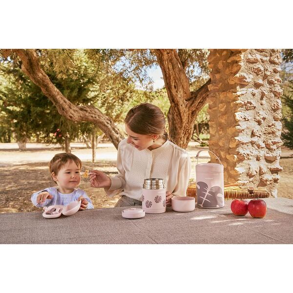 Miniland Leaves Food Thermy 600ml | rose 3