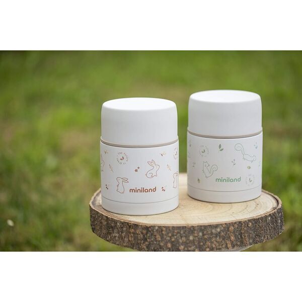 Miniland Nature Food Thermos Chip | beige 3
