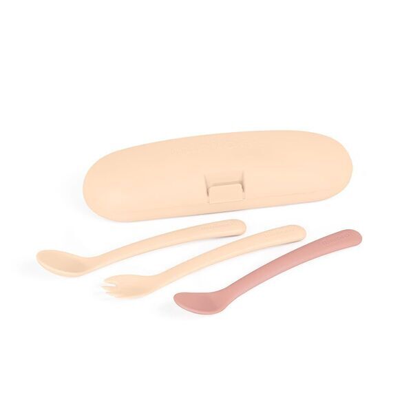 Miniland Valencia Picneat Besteck-Set von Löffeln et Gabeln | orange 1