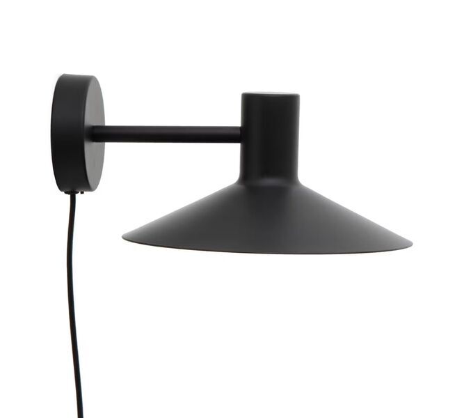 Minneapolis Wandlampe Schwarz | schwarz, image 1 of 3