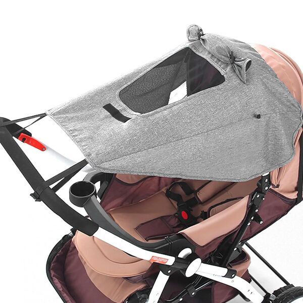 Misazy universal stroller-sunshade UV 50+ | grey, image 1 of 3