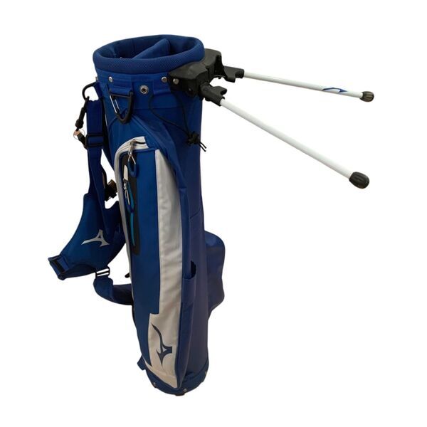 Mizuno Stand Golf Bag | blau/weiß | 2-Way 4