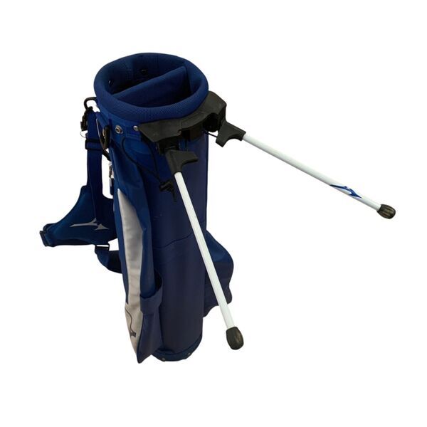 Mizuno Stand Golf Bag | blau/weiß | 2-Way 5