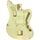 MJT Aged Relic Nitro Jazzmaster Body | vintage white, thumbnail 1 of 5